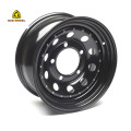 Black Wheels 14x6 Trailer Steel Wheel Rims